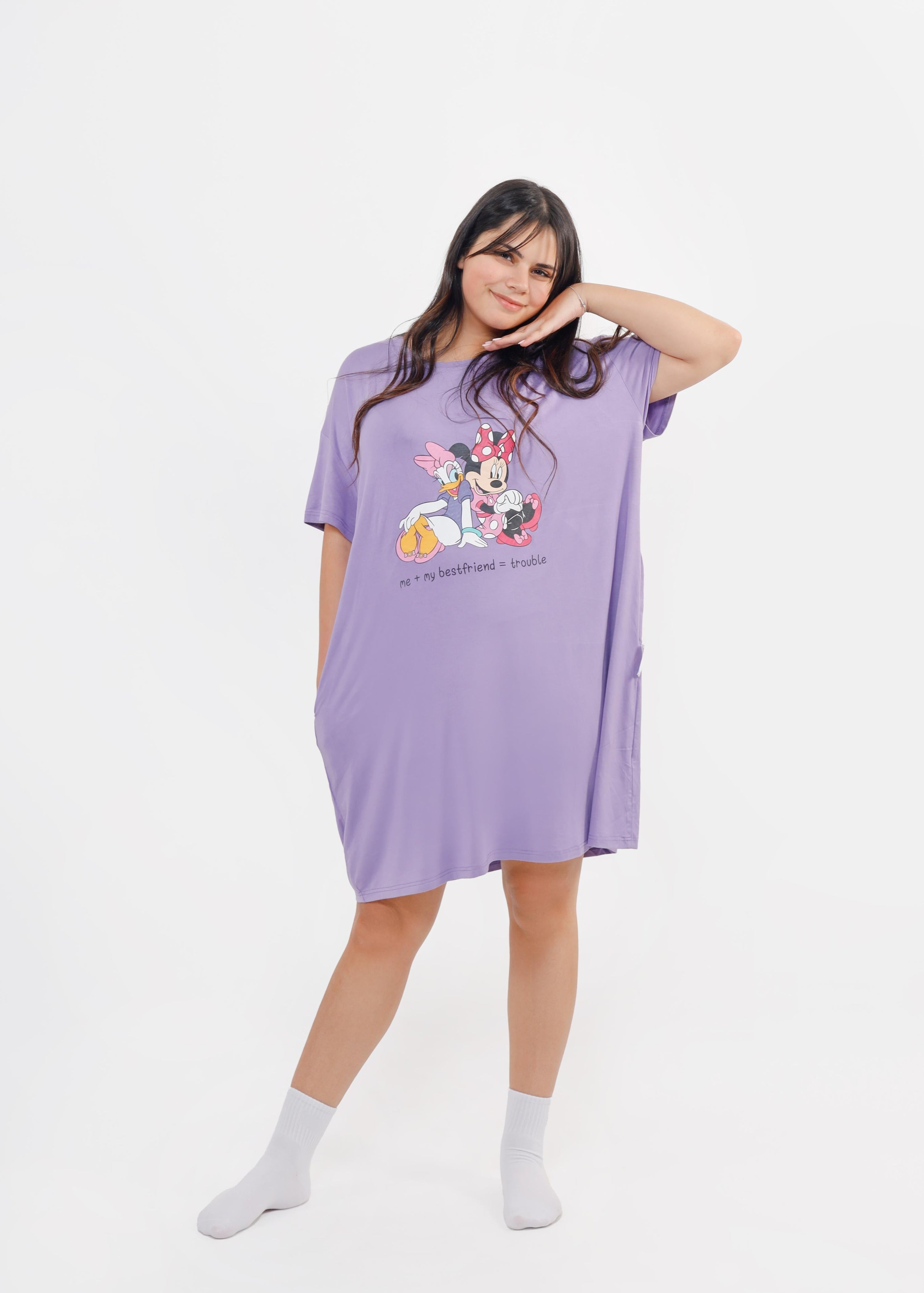Minnie Mouse Pluffie Boyfriend Tee - THE PLUFFIES