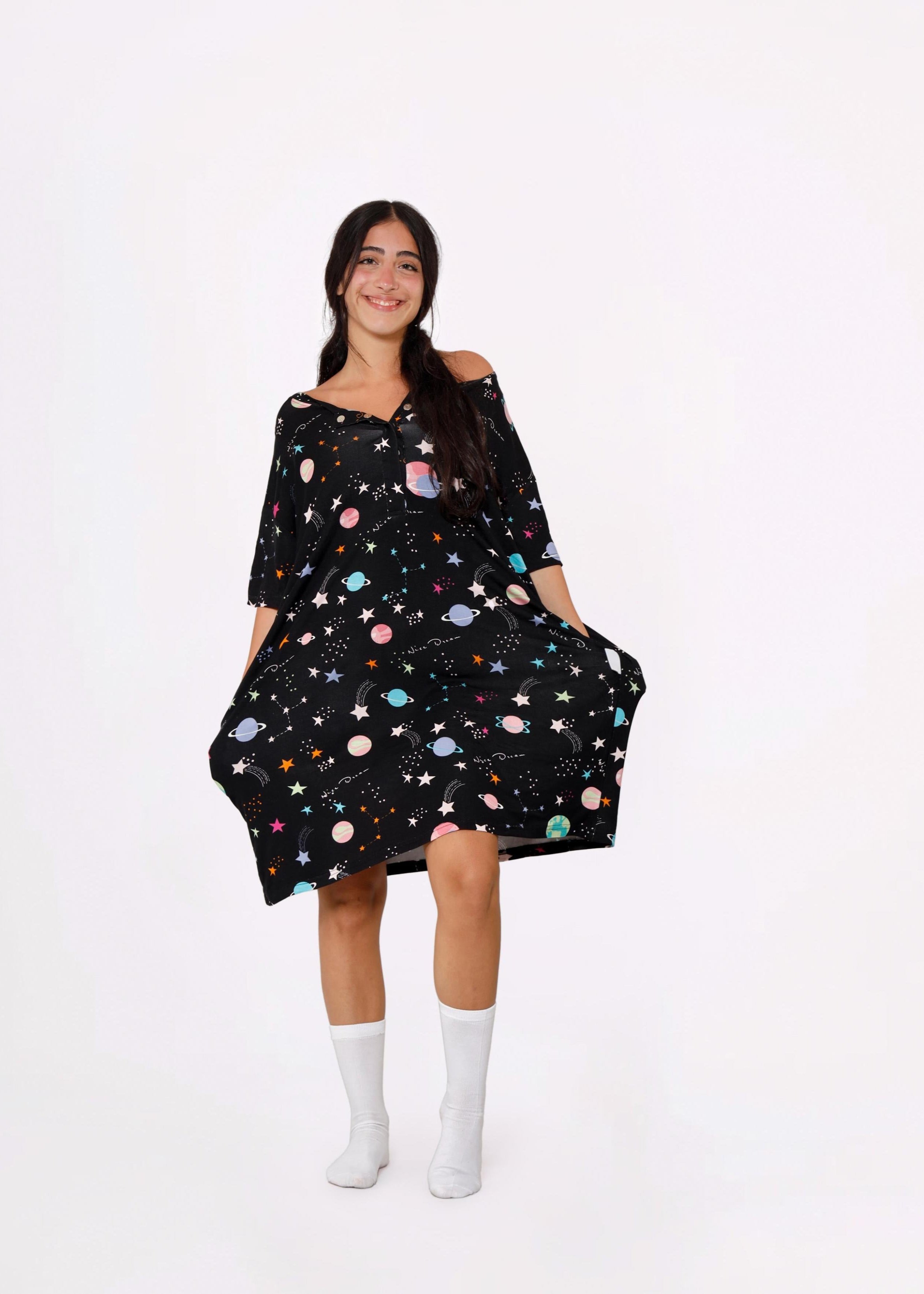 GRWM Space BF Sleep Tee