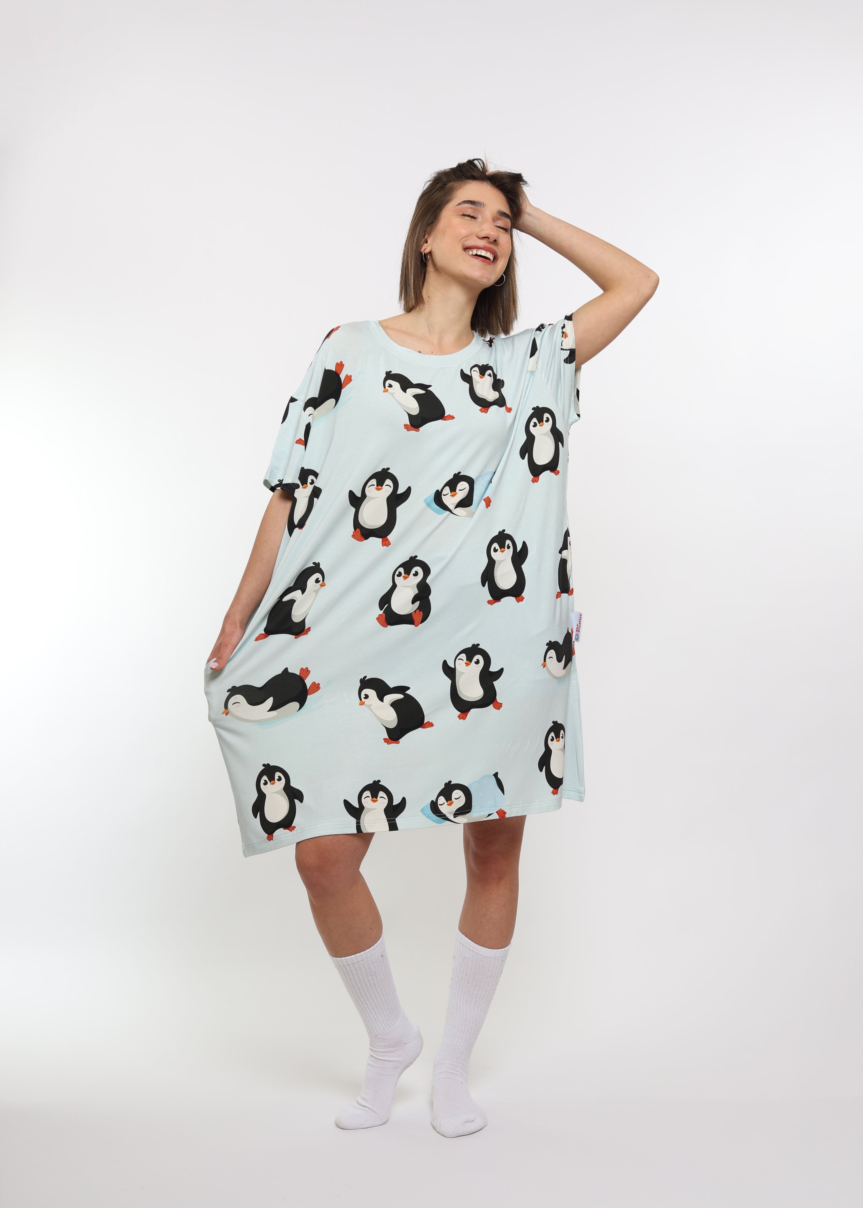 Penguins BF Sleep Tee